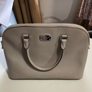 Michael Kors Light Grey Leather Bag LIKE NEW